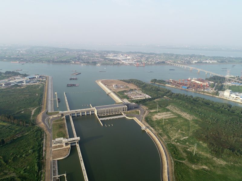 10新孟河 丹陽樞紐(niǔ)水利樞紐(niǔ)（索）缪宜江攝(shè)2022-9-6DJI_0006-.jpg